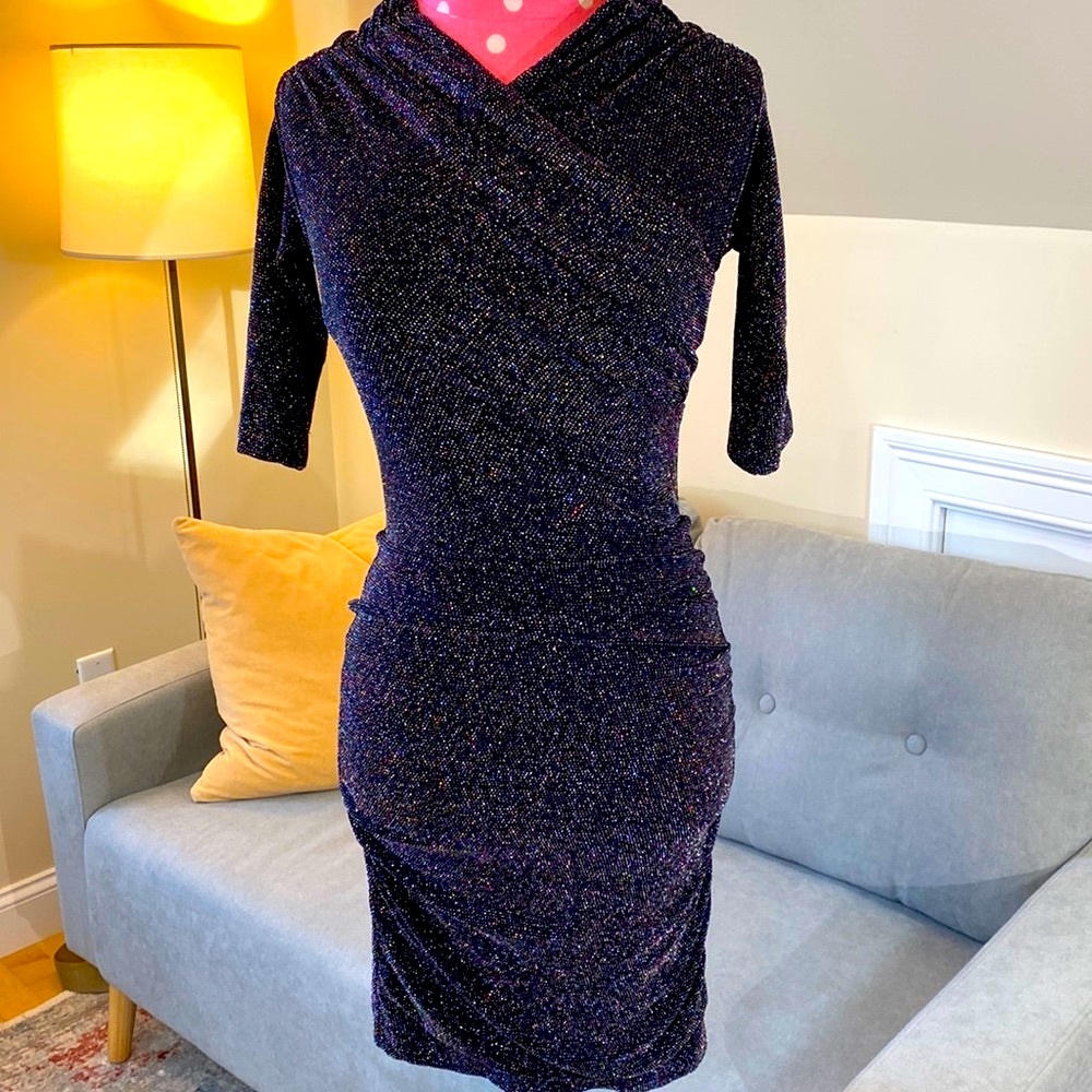 Maje Sparkly Mini Dress